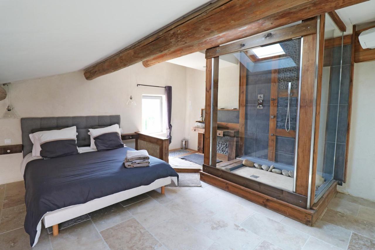 Appartement De Charme Sud Luberon Classe 4 Etoiles Puyvert Eksteriør billede