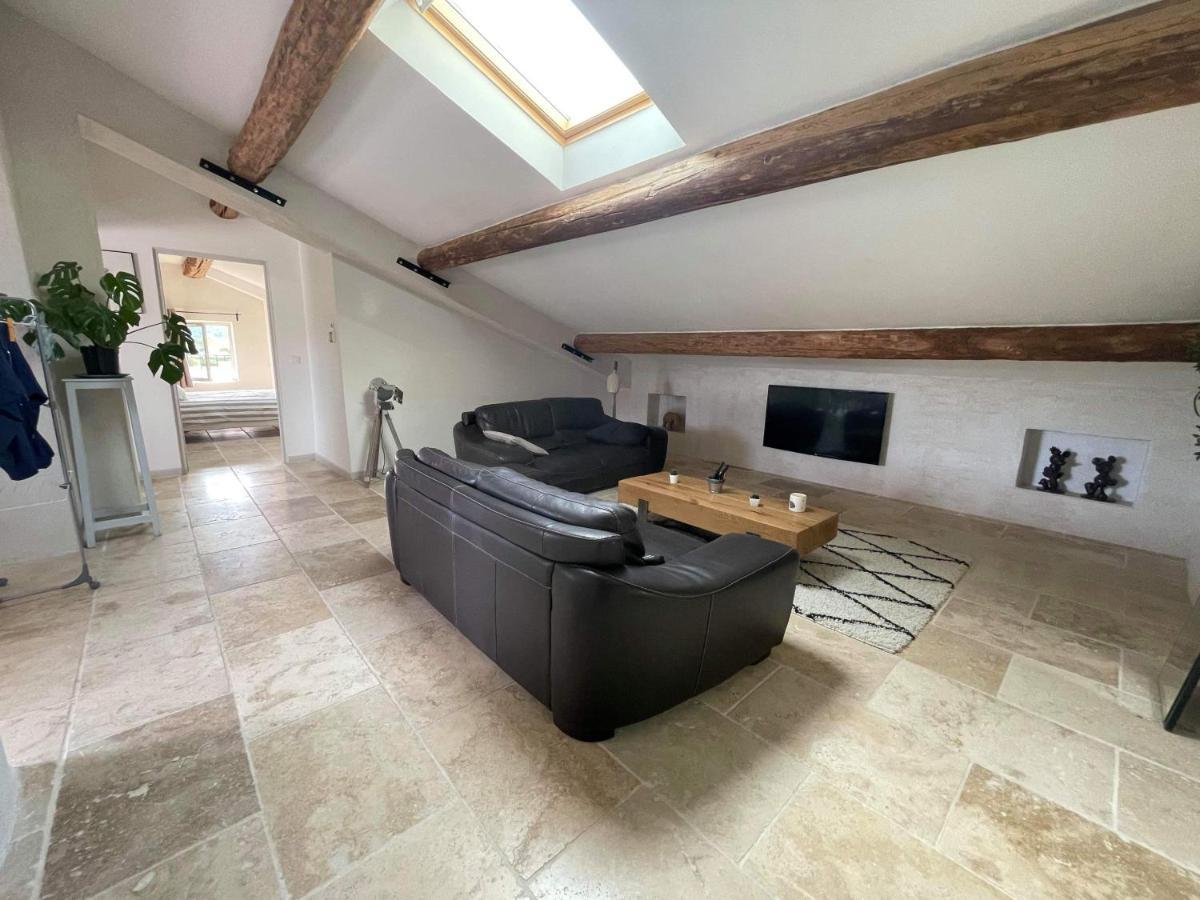 Appartement De Charme Sud Luberon Classe 4 Etoiles Puyvert Eksteriør billede